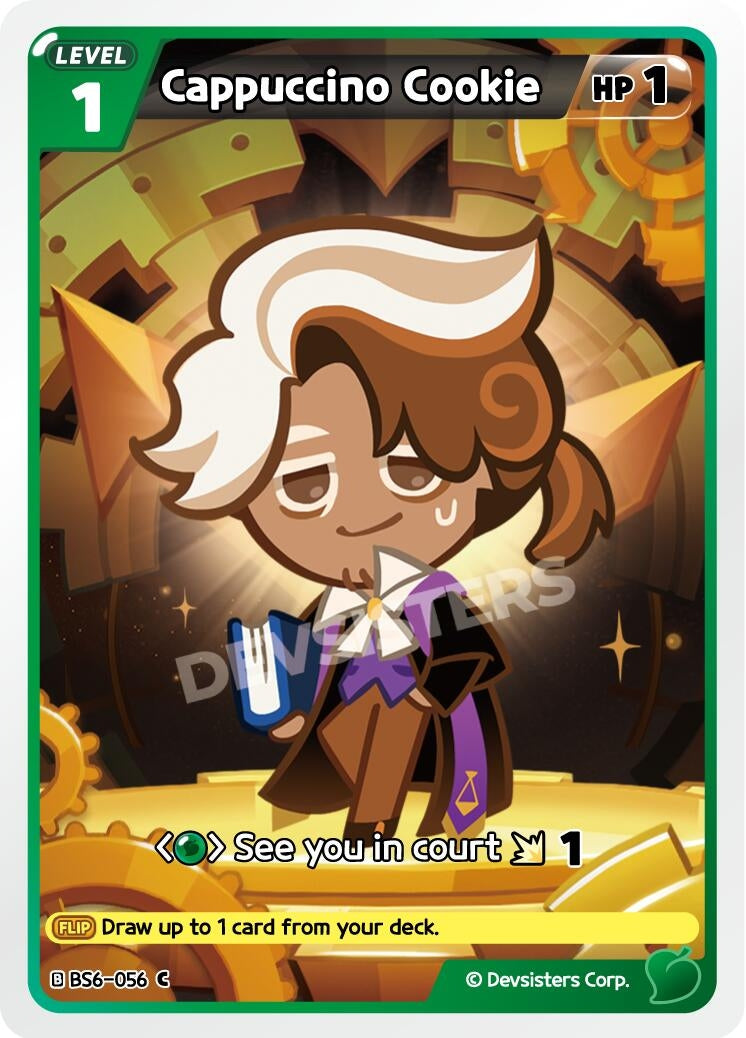 Image for Cappuccino Cookie (BS6-056) [Arena of Glory] - CookieRun: Braverse TCG