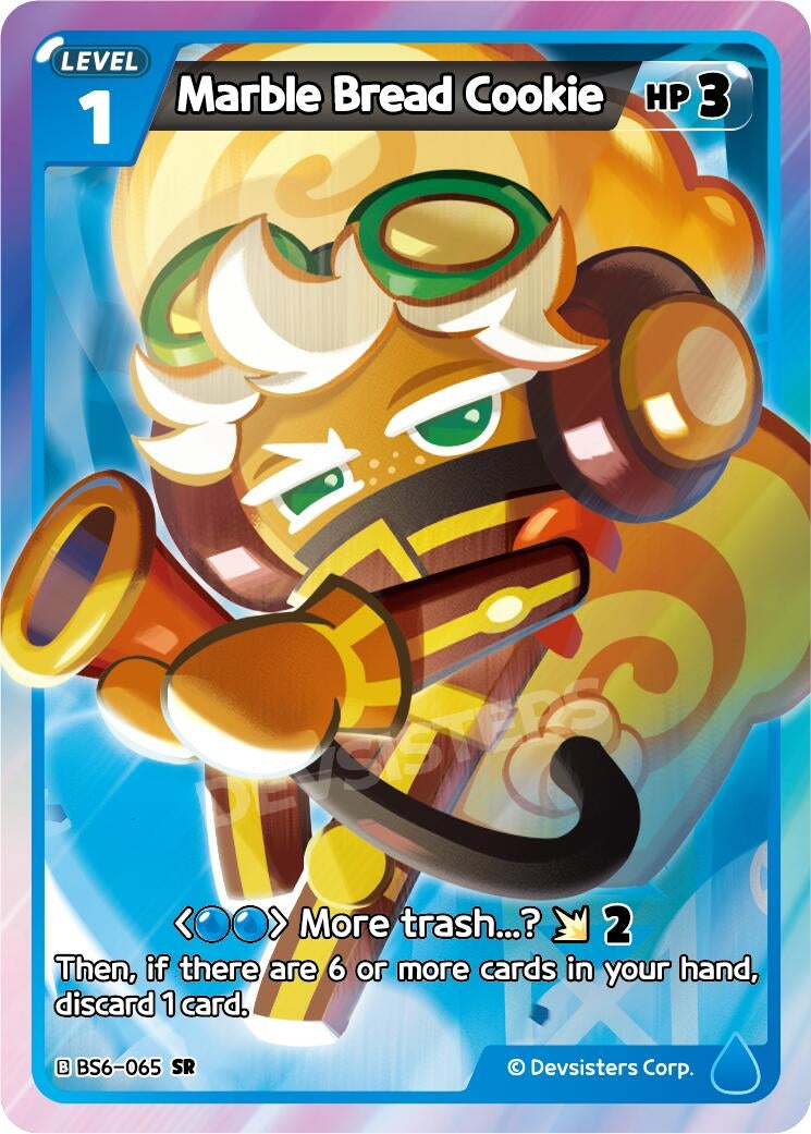 Image for Marble Bread Cookie (065) (BS6-065) [Arena of Glory] - CookieRun: Braverse TCG