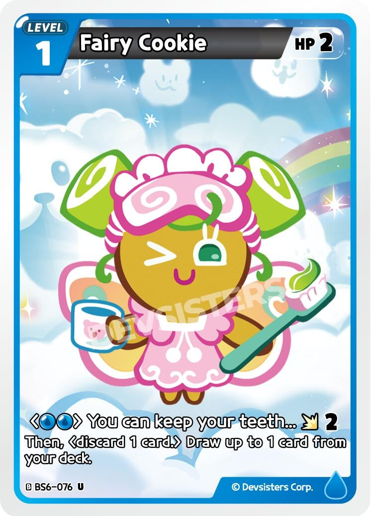 Image for Fairy Cookie (BS6-076) [Arena of Glory] - CookieRun: Braverse TCG