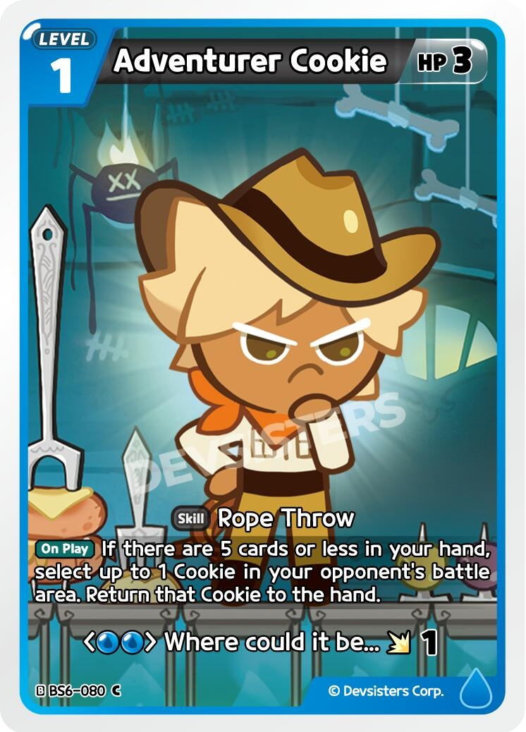 Image for Adventurer Cookie (BS6-080) [Arena of Glory] - CookieRun: Braverse TCG
