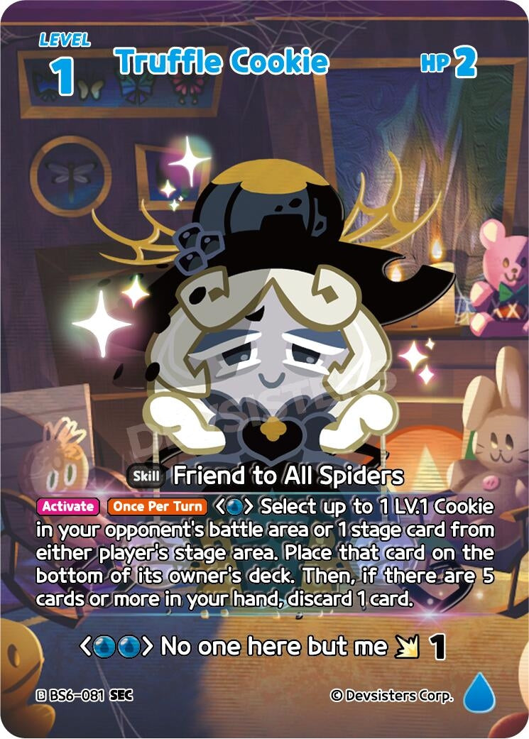 Image for Truffle Cookie (SEC) (BS6-081) [Arena of Glory] - CookieRun: Braverse TCG
