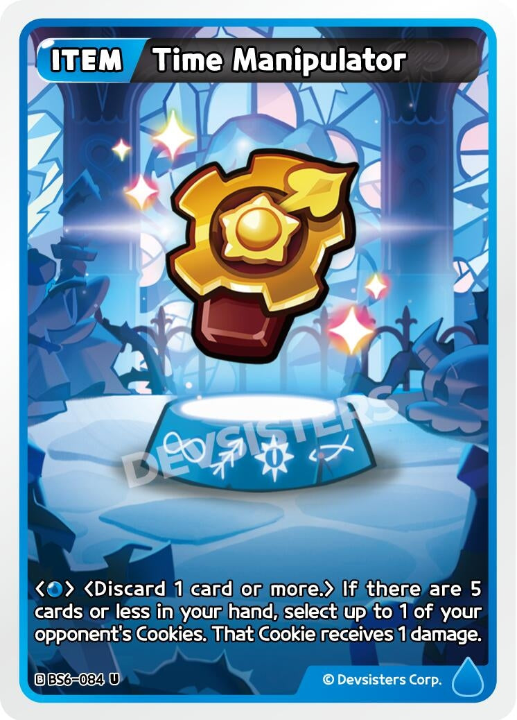 Image for Time Manipulator (BS6-084) [Arena of Glory] - CookieRun: Braverse TCG