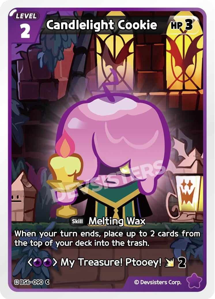 Image for Candlelight Cookie (BS6-090) [Arena of Glory] - CookieRun: Braverse TCG