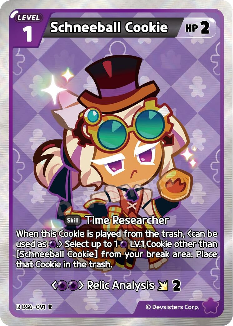 Image for Schneeball Cookie (091) (BS6-091) [Arena of Glory] - CookieRun: Braverse TCG