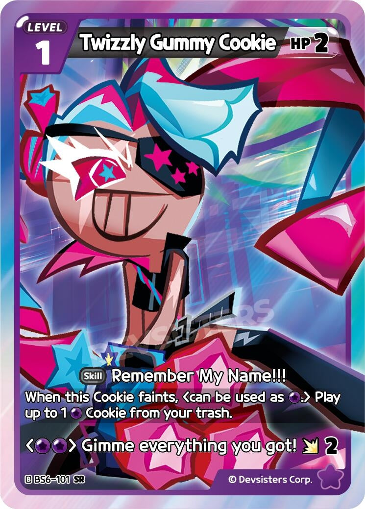 Image for Twizzly Gummy Cookie (BS6-101) [Arena of Glory] - CookieRun: Braverse TCG