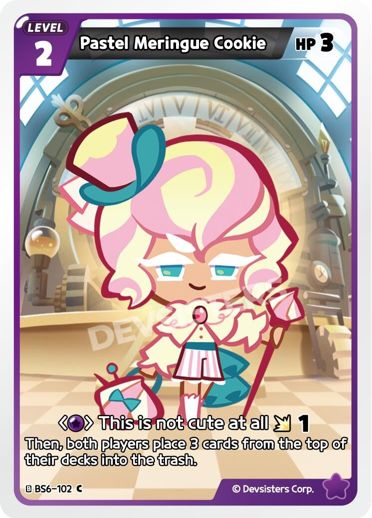 Image for Pastel Meringue Cookie (BS6-102) [Arena of Glory] - CookieRun: Braverse TCG