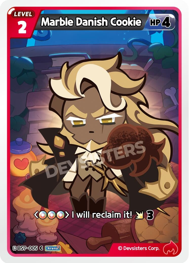 Image for Marble Danish Cookie (BS7-005) [Arena of Glory] - CookieRun: Braverse TCG