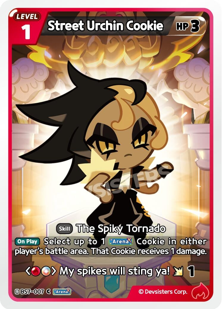 Image for Street Urchin Cookie (BS7-007) [Arena of Glory] - CookieRun: Braverse TCG