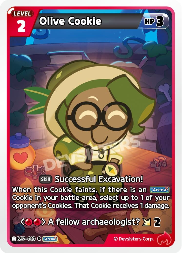 Image for Olive Cookie (BS7-010) [Arena of Glory] - CookieRun: Braverse TCG