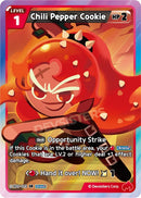 Image for Chili Pepper Cookie (013) (BS7-013) [Arena of Glory] - CookieRun: Braverse TCG
