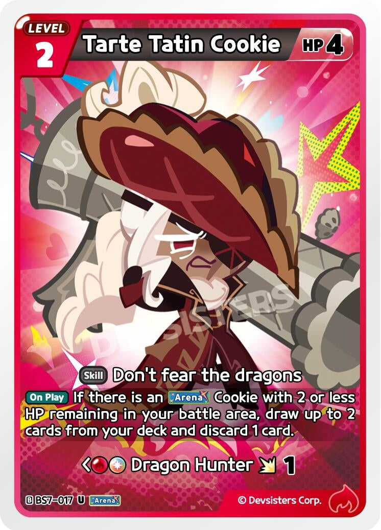Image for Tarte Tatin Cookie (BS7-017) [Arena of Glory] - CookieRun: Braverse TCG