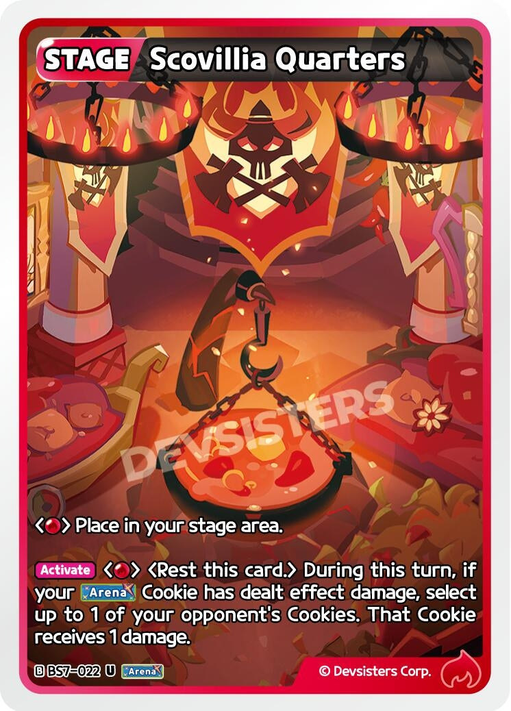 Image for Scovillia Quarters (BS7-022) [Arena of Glory] - CookieRun: Braverse TCG