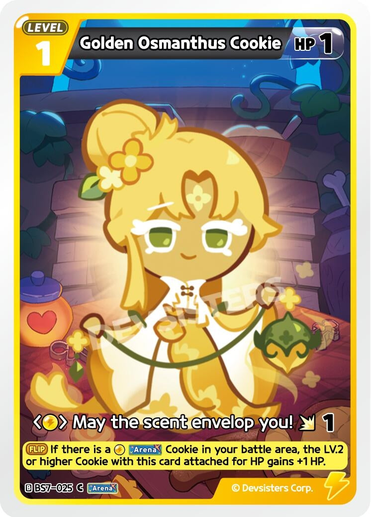 Image for Golden Osmanthus Cookie (BS7-025) [Arena of Glory] - CookieRun: Braverse TCG