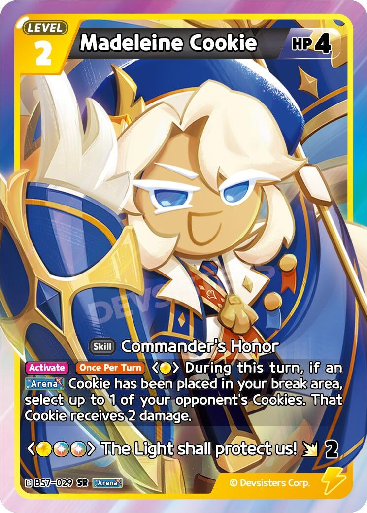 Image for Madeleine Cookie (BS7-029) [Arena of Glory] - CookieRun: Braverse TCG