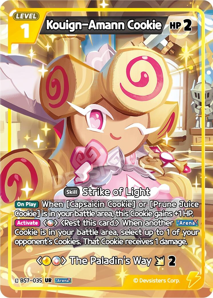 Image for Kouign-Amann Cookie (BS7-035) [Arena of Glory] - CookieRun: Braverse TCG