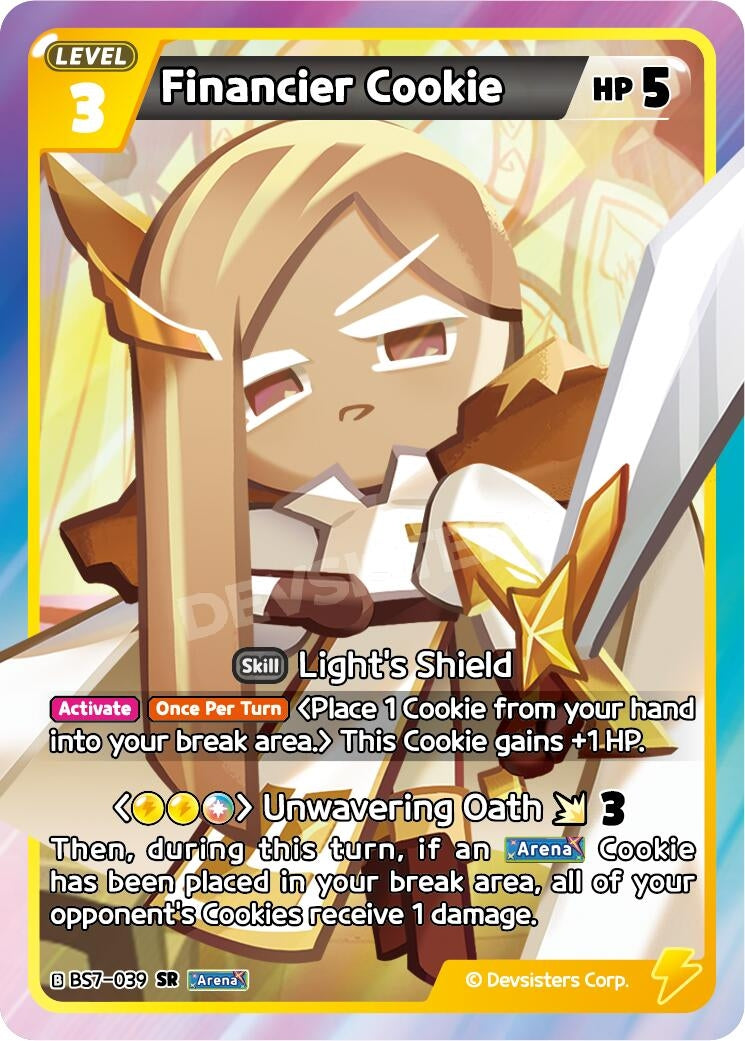 Image for Financier Cookie (BS7-039) [Arena of Glory] - CookieRun: Braverse TCG