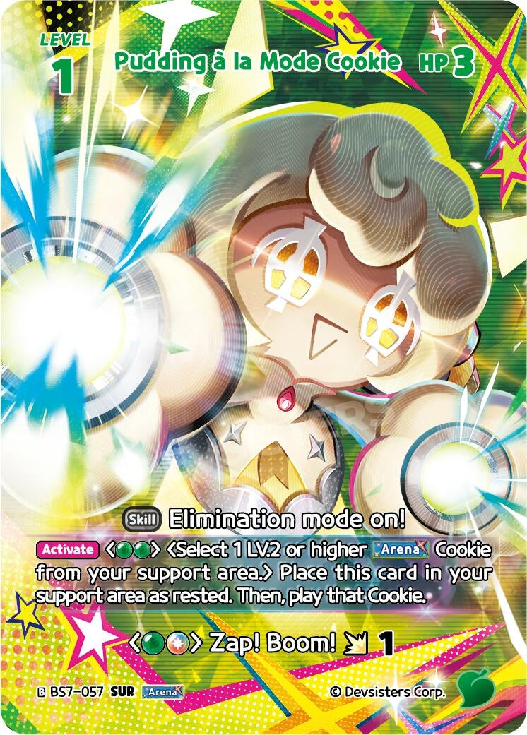 Image for Pudding a la mode Cookie (SUR) (BS7-057) [Arena of Glory] - CookieRun: Braverse TCG
