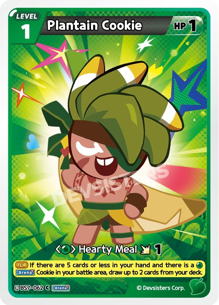 Image for Plantain Cookie (BS7-062) [Arena of Glory] - CookieRun: Braverse TCG