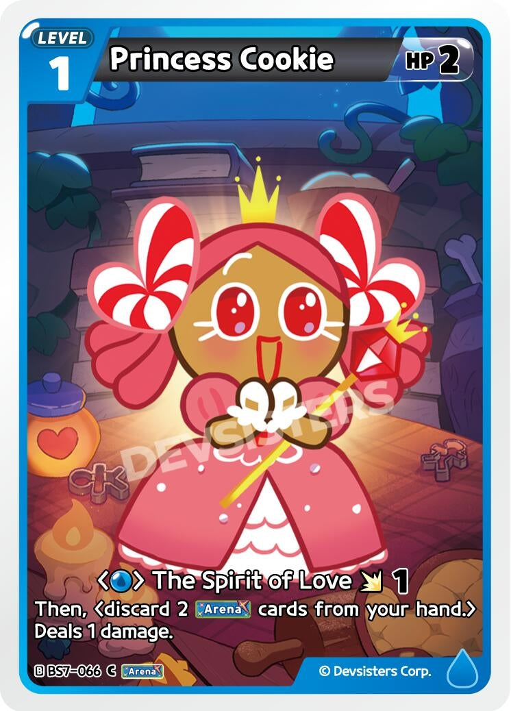 Image for Princess Cookie (BS7-066) [Arena of Glory] - CookieRun: Braverse TCG