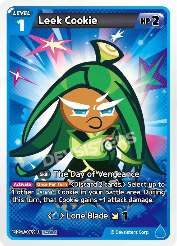 Image for Leek Cookie (069) (BS7-069) [Arena of Glory] - CookieRun: Braverse TCG