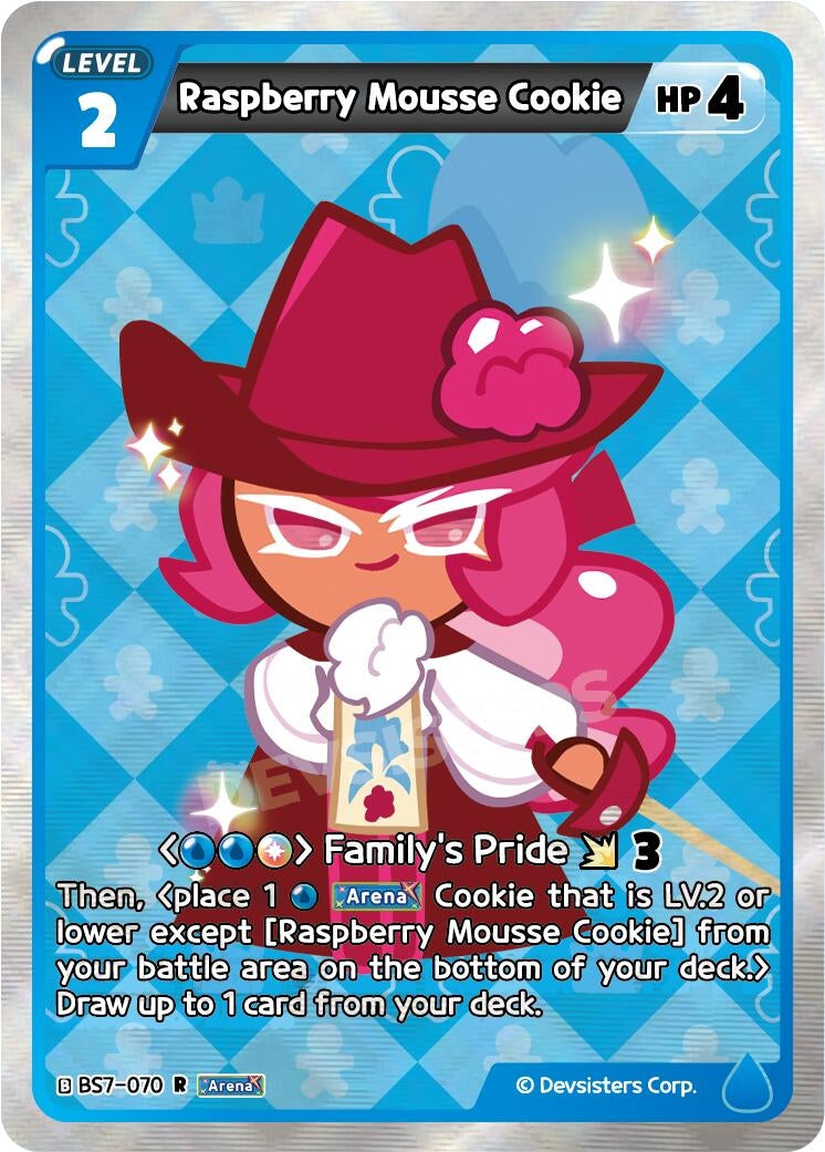 Image for Raspberry Mousse Cookie (BS7-070) [Arena of Glory] - CookieRun: Braverse TCG