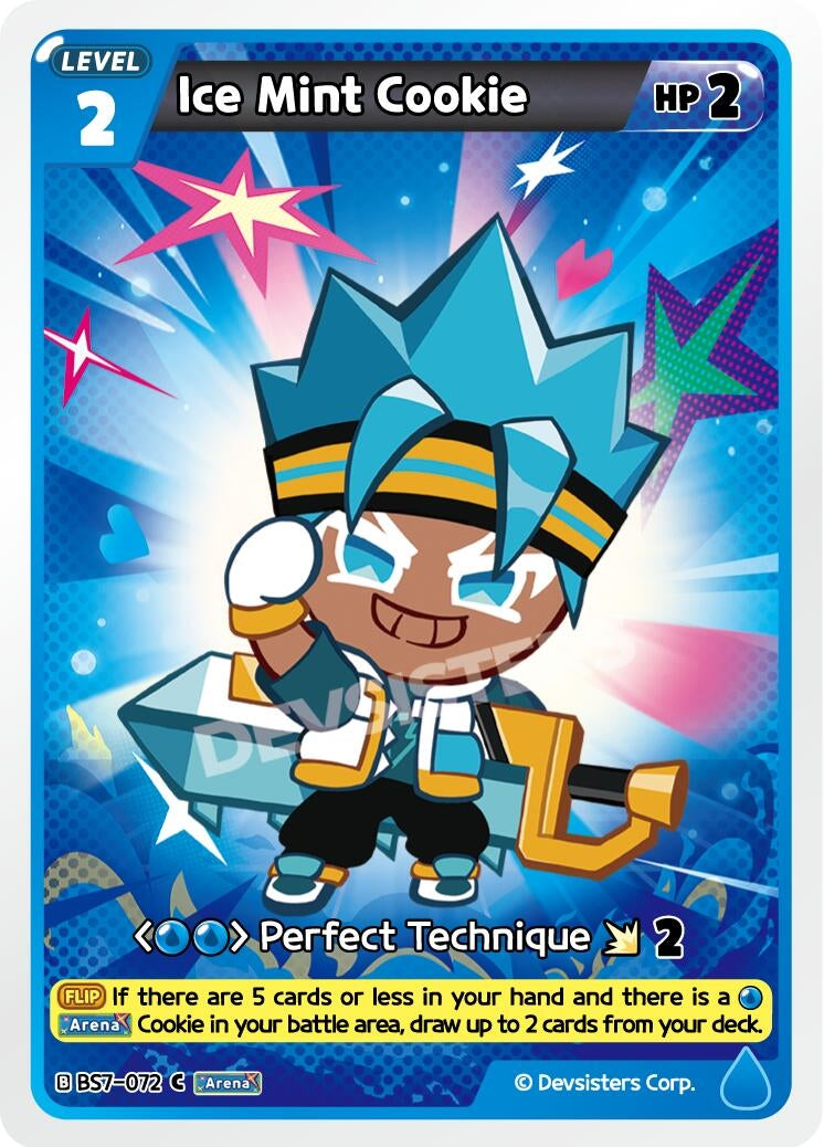 Image for Ice Mint Cookie (BS7-072) [Arena of Glory] - CookieRun: Braverse TCG