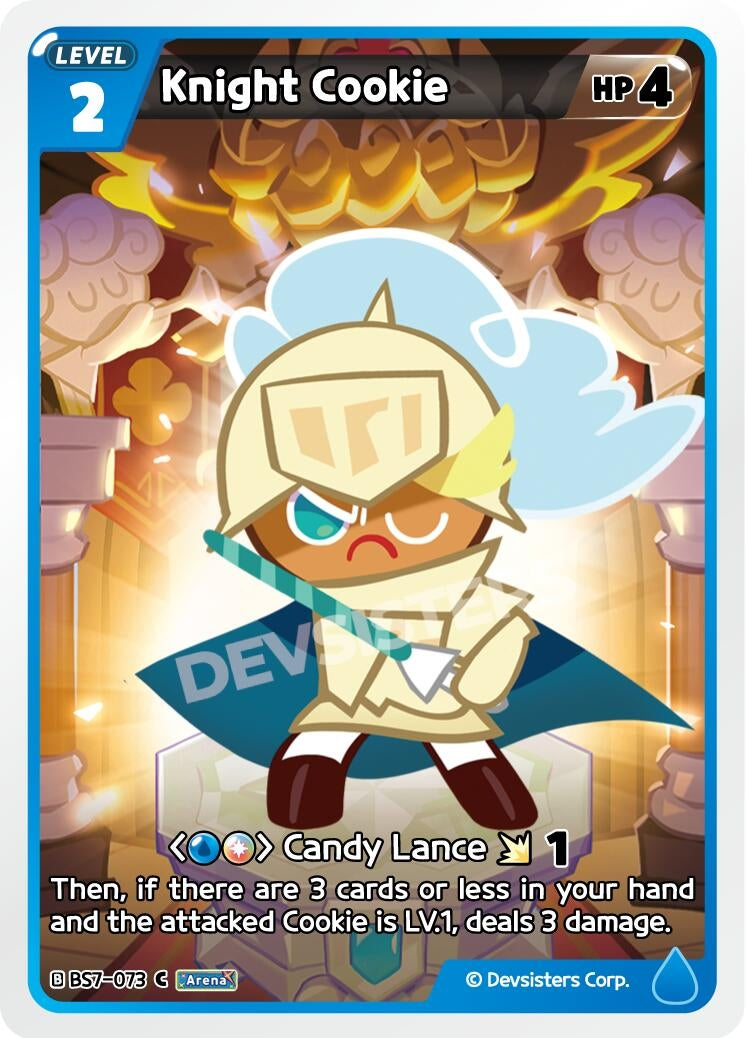 Image for Knight Cookie (073) (BS7-073) [Arena of Glory] - CookieRun: Braverse TCG
