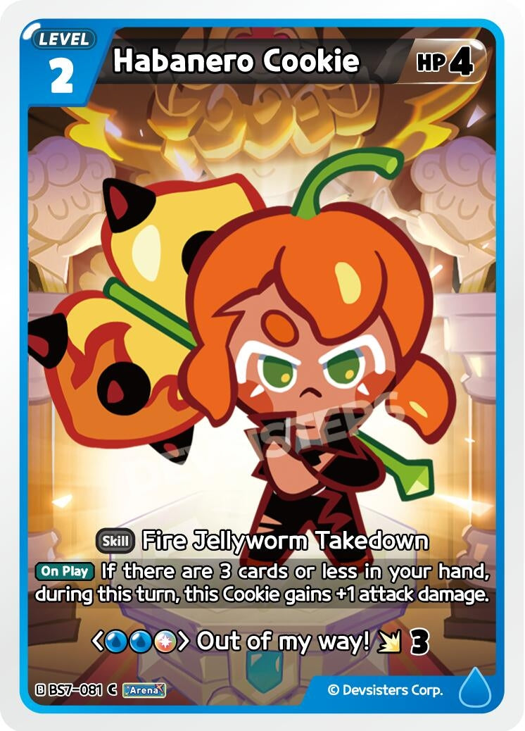 Image for Habanero Cookie (BS7-081) [Arena of Glory] - CookieRun: Braverse TCG