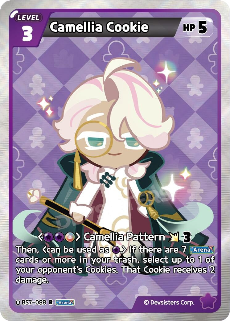 Image for Camellia Cookie (BS7-088) [Arena of Glory] - CookieRun: Braverse TCG