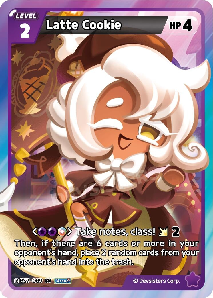 Image for Latte Cookie (BS7-089) [Arena of Glory] - CookieRun: Braverse TCG
