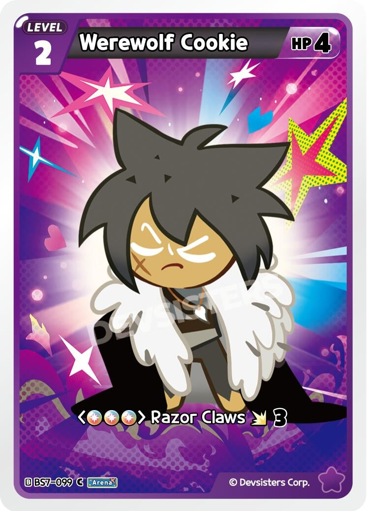 Image for Werewolf Cookie (099) (BS7-099) [Arena of Glory] - CookieRun: Braverse TCG