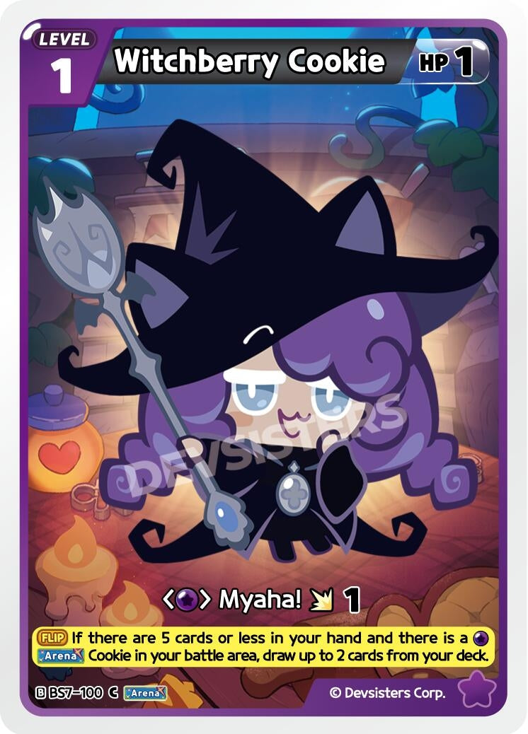 Image for Witchberry Cookie (BS7-100) [Arena of Glory] - CookieRun: Braverse TCG