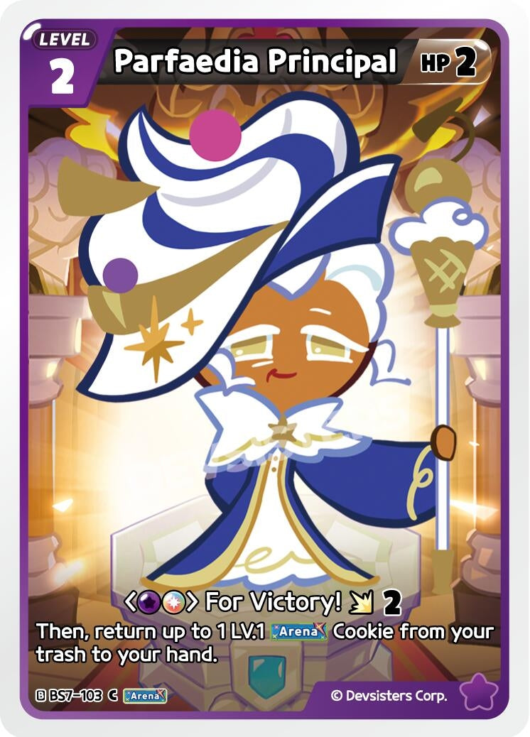Image for Parfaedia Principal (BS7-103) [Arena of Glory] - CookieRun: Braverse TCG