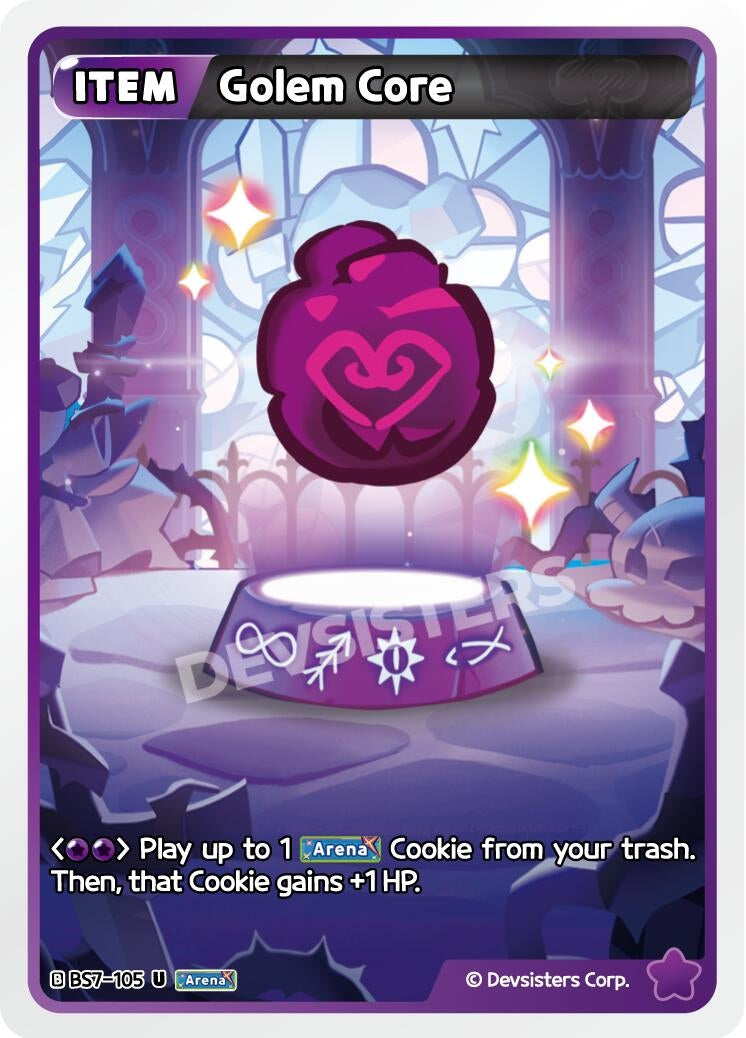 Image for Golem Core (BS7-105) [Arena of Glory] - CookieRun: Braverse TCG