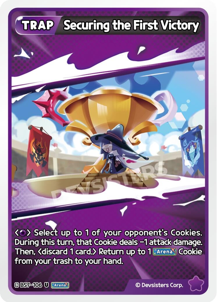 Image for Securing the First Victory (BS7-106) [Arena of Glory] - CookieRun: Braverse TCG