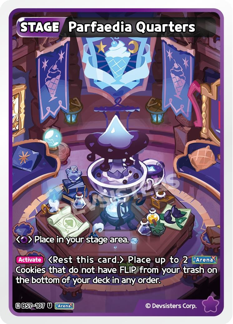 Image for Parfaedia Quarters (BS7-107) [Arena of Glory] - CookieRun: Braverse TCG