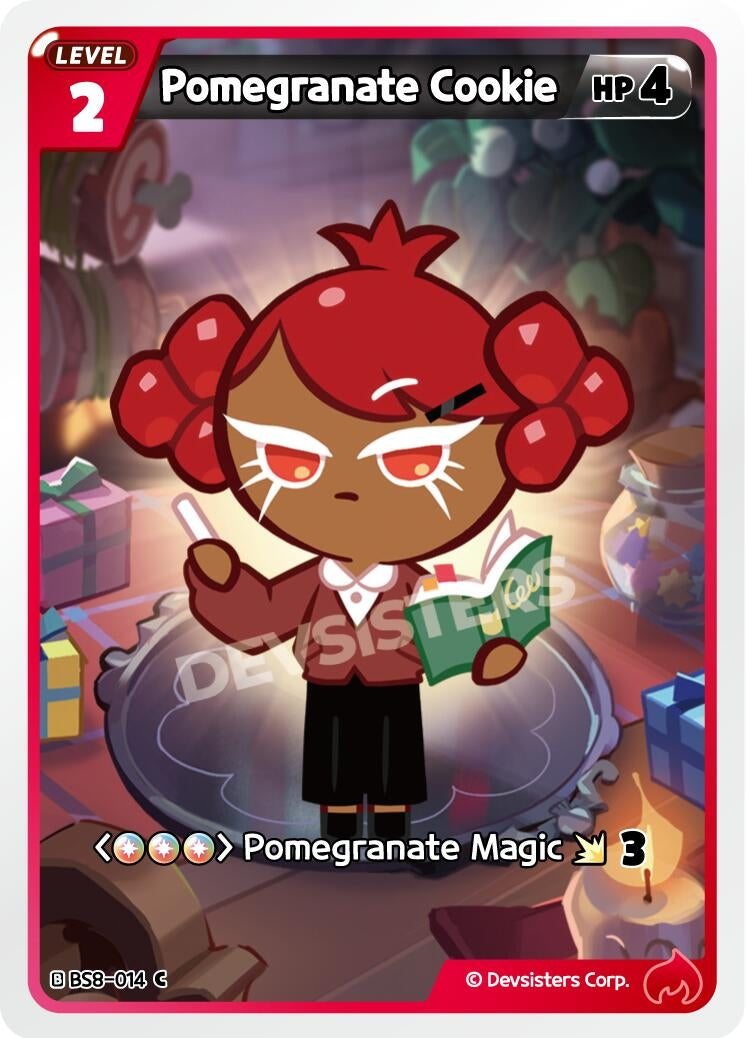 Image for Pomegranate Cookie (BS8-014) [A Game of Truth and Deceit] - CookieRun: Braverse TCG