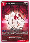 Image for Cake Wolf (BS8-018) [A Game of Truth and Deceit] - CookieRun: Braverse TCG