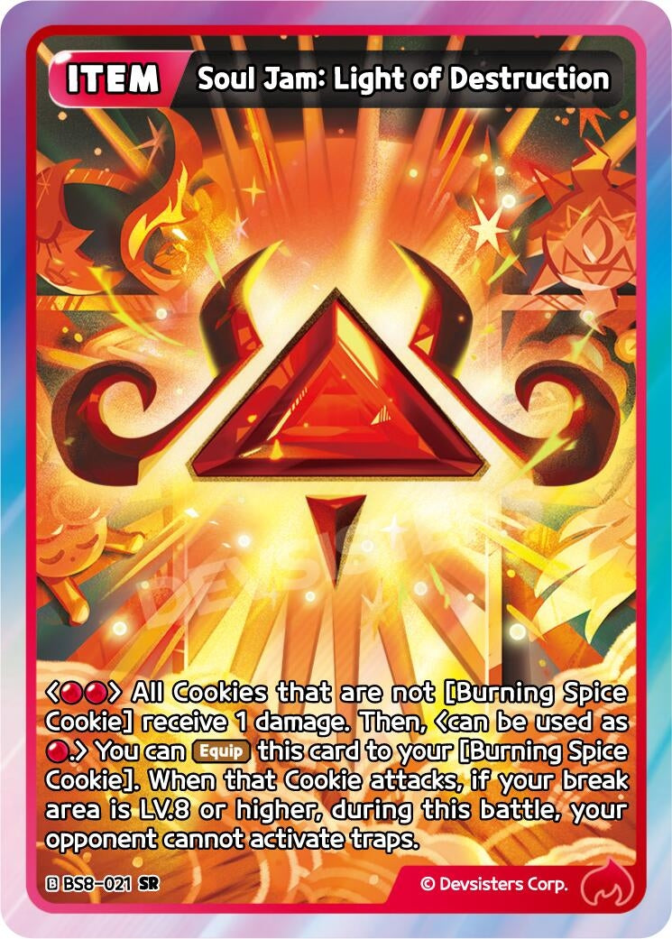 Image for Soul Jam: Light of Destruction (BS8-021) [A Game of Truth and Deceit] - CookieRun: Braverse TCG