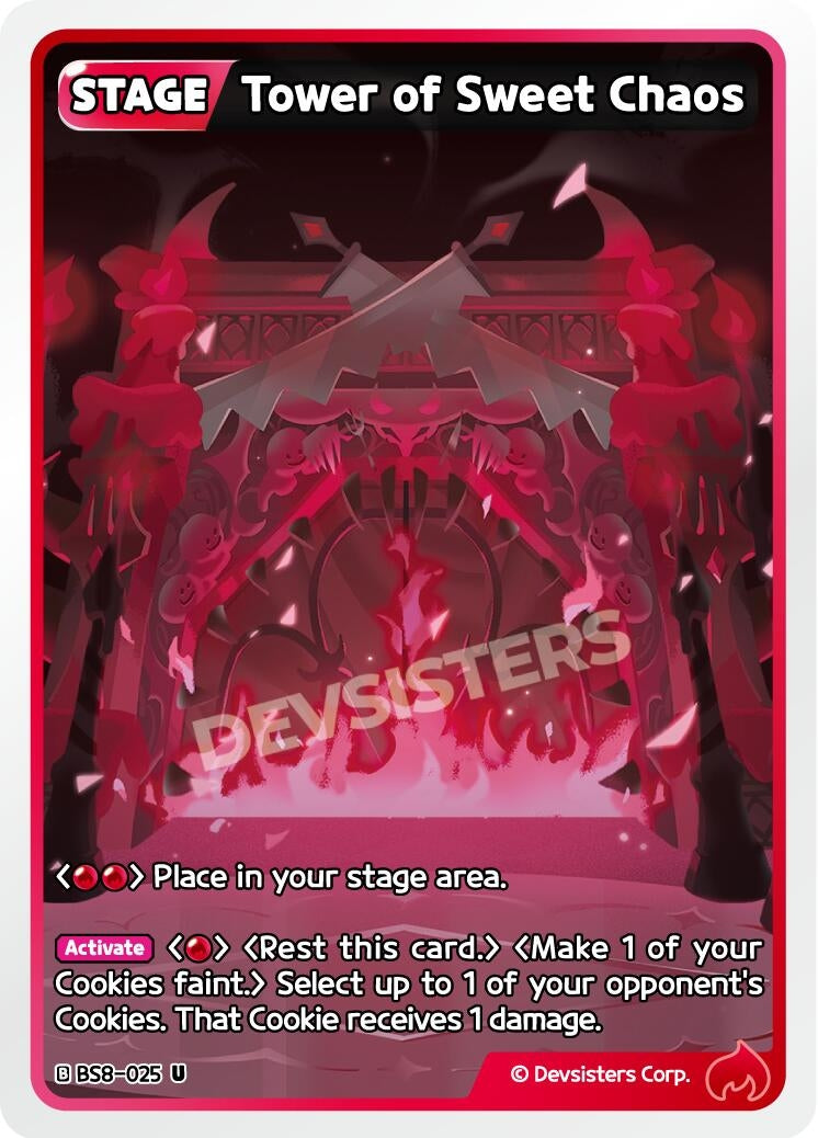 Image for Tower of Sweet Chaos (BS8-025) [A Game of Truth and Deceit] - CookieRun: Braverse TCG