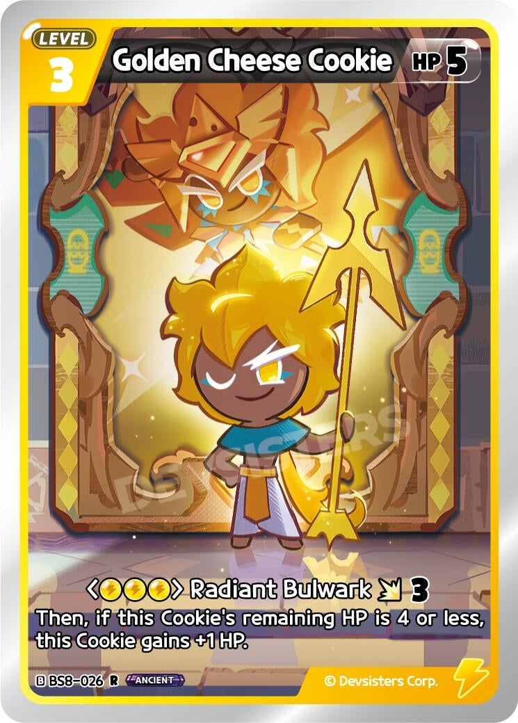 Image for Golden Cheese Cookie (026) (BS8-026) [A Game of Truth and Deceit] - CookieRun: Braverse TCG