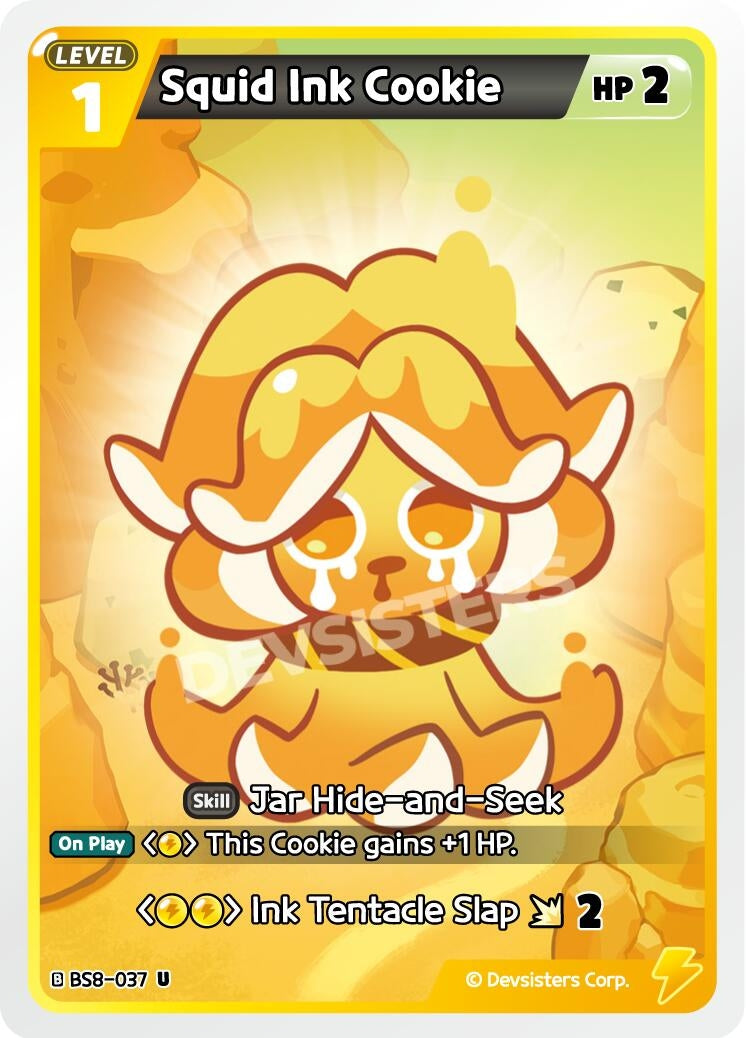 Image for Squid Ink Cookie (BS8-037) [A Game of Truth and Deceit] - CookieRun: Braverse TCG