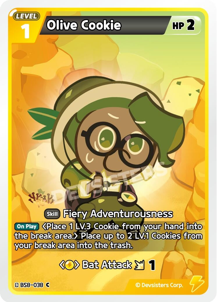 Image for Olive Cookie (BS8-038) [A Game of Truth and Deceit] - CookieRun: Braverse TCG