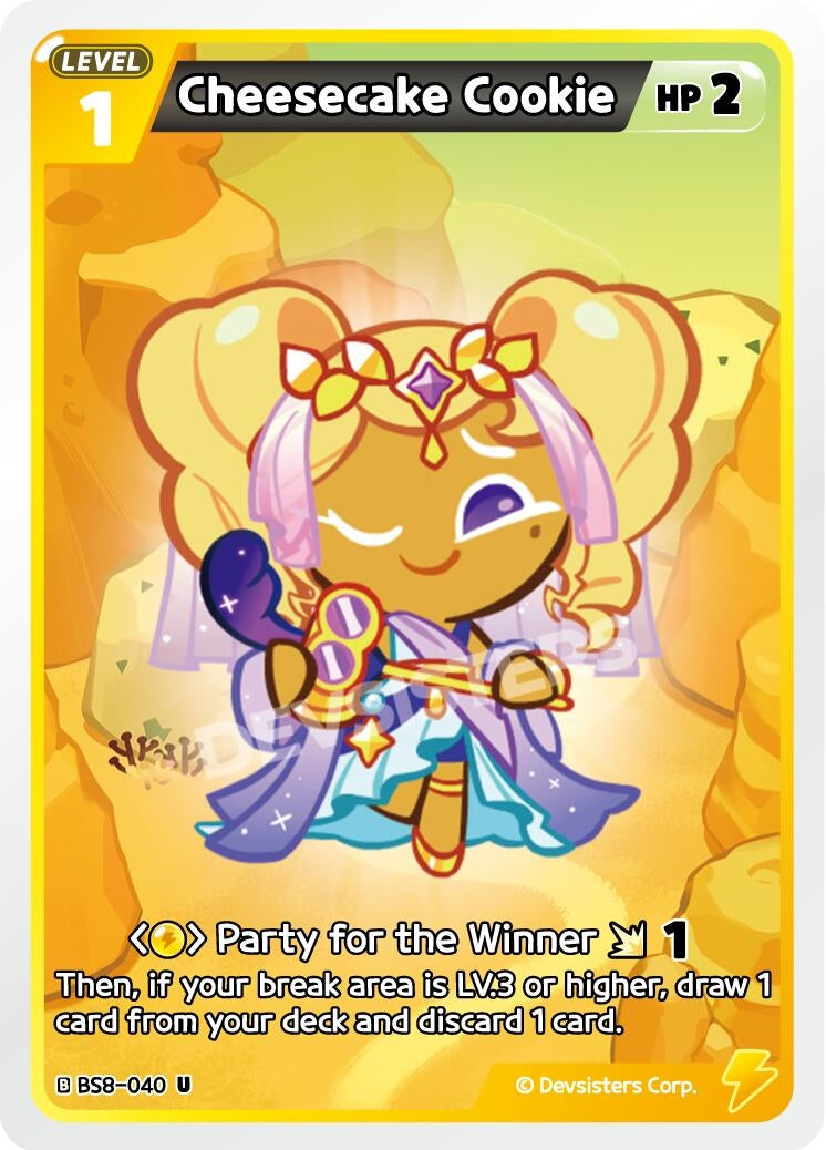 Image for Cheesecake Cookie (BS8-040) [A Game of Truth and Deceit] - CookieRun: Braverse TCG