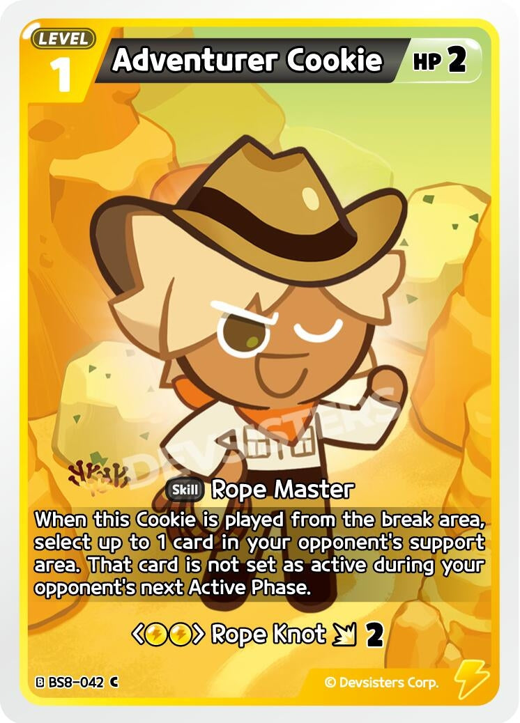 Image for Adventurer Cookie (BS8-042) [A Game of Truth and Deceit] - CookieRun: Braverse TCG
