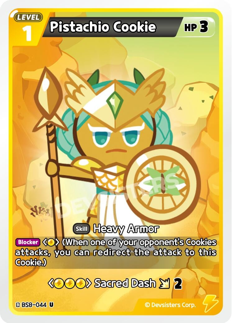 Image for Pistachio Cookie (044) (BS8-044) [A Game of Truth and Deceit] - CookieRun: Braverse TCG