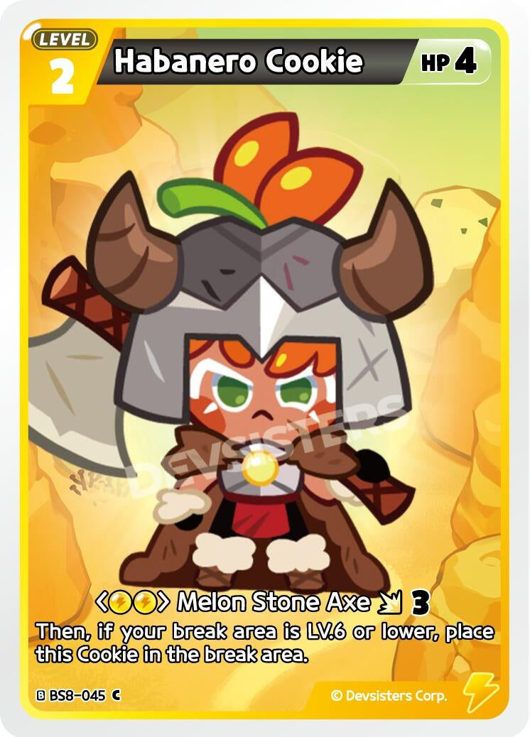 Image for Habanero Cookie (BS8-045) [A Game of Truth and Deceit] - CookieRun: Braverse TCG