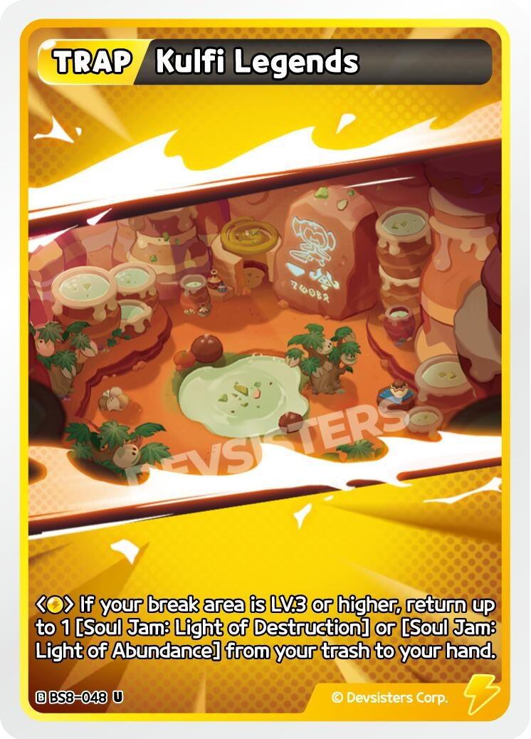 Image for Kulfi Legends (BS8-048) [A Game of Truth and Deceit] - CookieRun: Braverse TCG