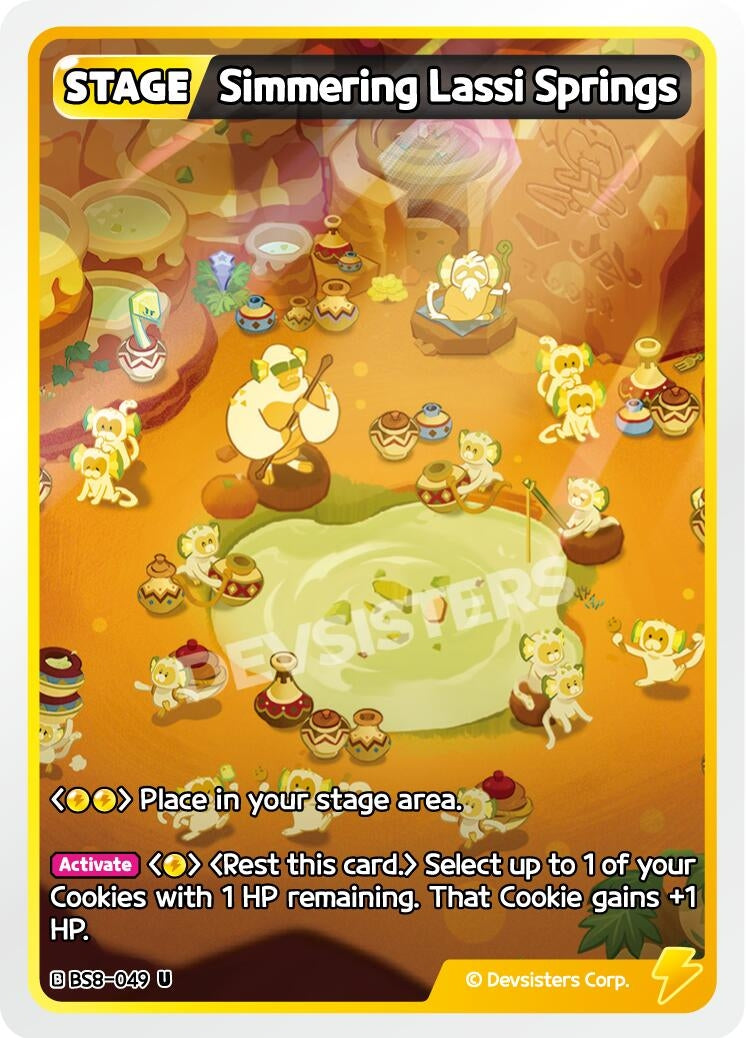 Image for Simmering Lassi Springs (BS8-049) [A Game of Truth and Deceit] - CookieRun: Braverse TCG