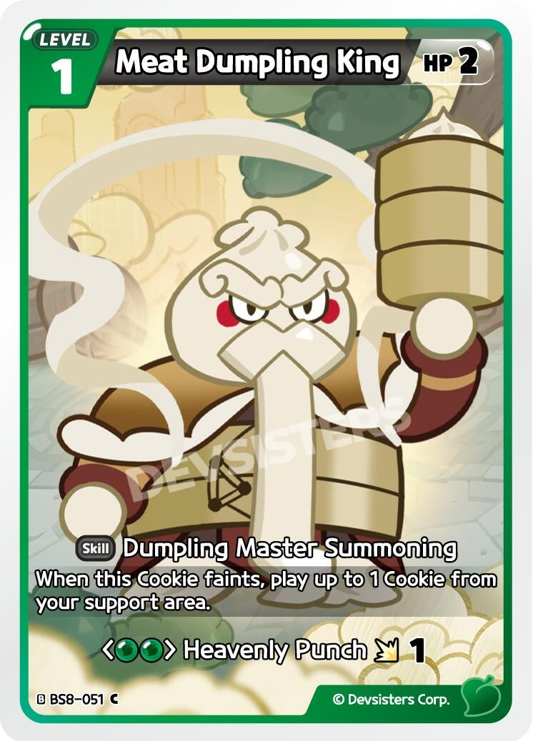 Image for Meat Dumpling King (BS8-051) [A Game of Truth and Deceit] - CookieRun: Braverse TCG